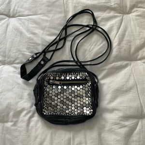 Deena & Ozzy studded leather bag